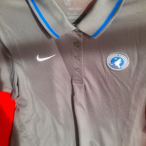 MN Timberwolves Nike Polo Shirt - Picture 1 of 4